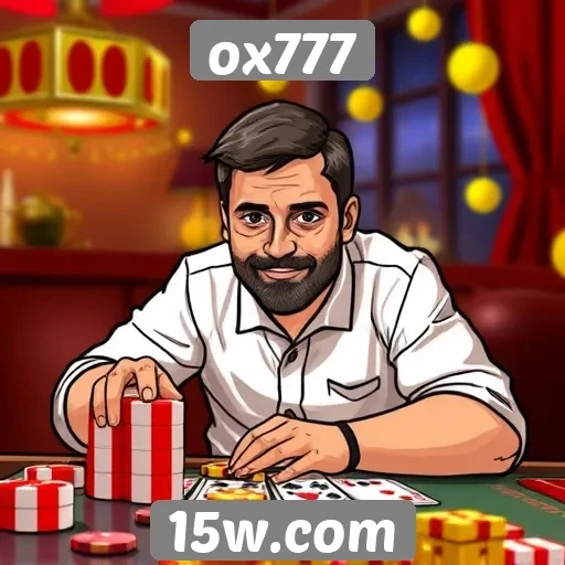Experiência do usuário no site de jogos ox777